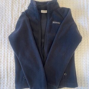 Columbia Kids Navy Blue Full-Zip Fleece Jacket